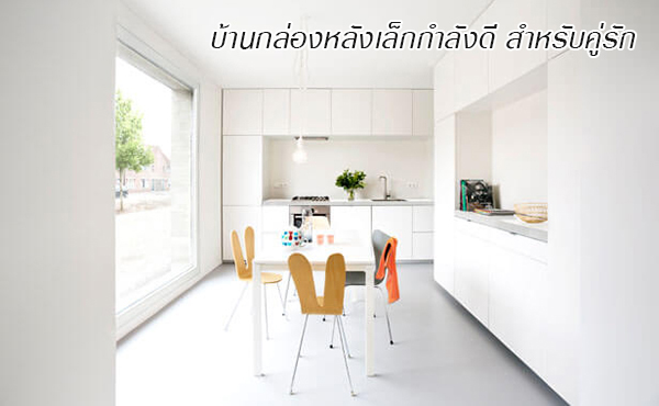 ไอเดียบ้านกล่องหลังเล็กกำลังดี สำหรับคู่รัก