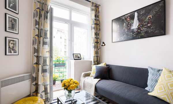 ตกแต่งภายในสีสันสด