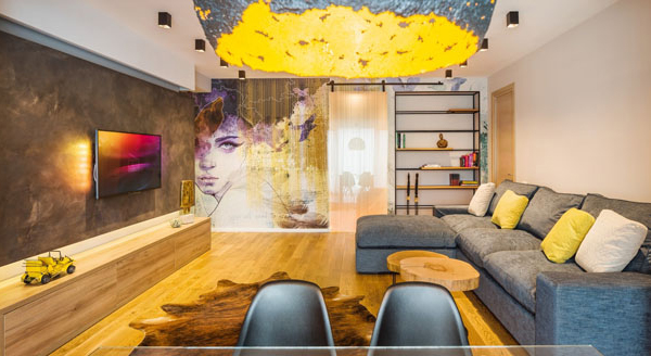 แต่งบ้านด้วยภาพวาดสุดอาร์ต