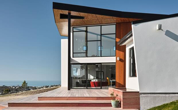 แบบบ้านสองชั้น สไตล์โมเดิร์นในนิวซีแลนด์