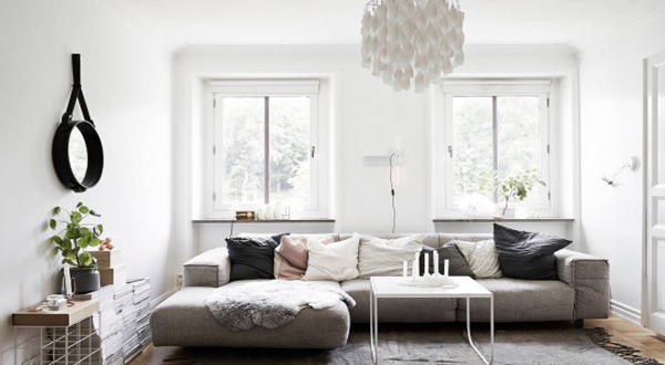 ตกแต่งอพาท์เม้นท์สุดหรู สไตล์สแกนดิเนเวียน