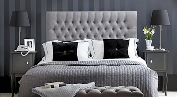 ตกแต่งห้องนอน 11 แบบ ในโทนขาวดำ สุดคลาสสิก