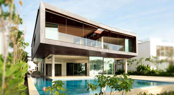 บ้านแนวคิดประหยัดพลังงานบนเกาะเซนโตซ่า