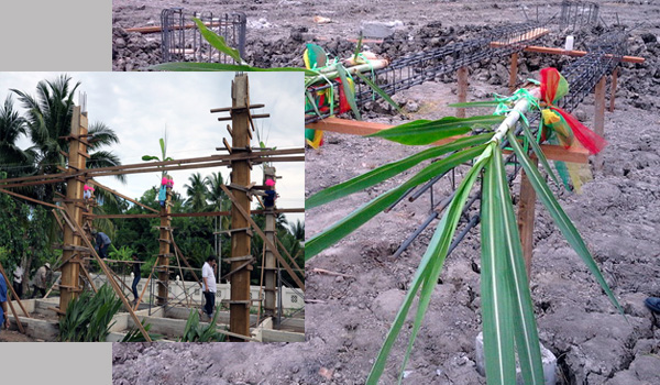 ไม้มงคล 9 ชนิด ที่ใช้ในการยกเสาเอก ก่อสร้างบ้าน