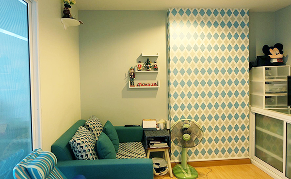 ตกแต่งคอนโดแบบ้านๆ ขนาด28ตร.ม.