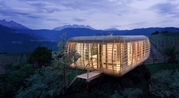 แบบบ้านไม้สำเร็จรูป ที่ทันสมัย