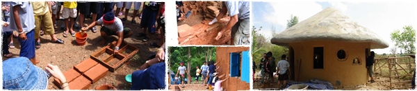 การทำบ้านดิน การทำบ้านดิน