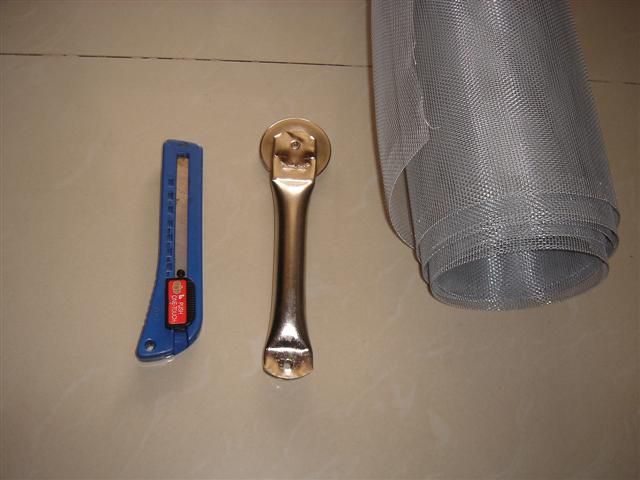 การทำมุ้งลวด การทำมุ้งลวด