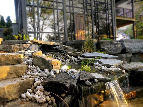 น้ำตกจัดสวน น้ำตกจัดสวน