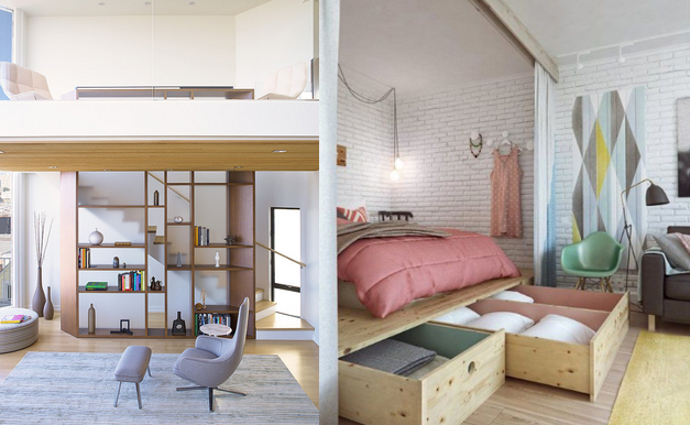 แต่งห้องขนาดเล็ก แต่งห้องขนาดเล็ก