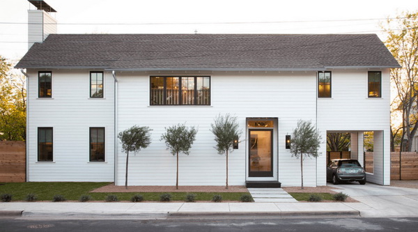 ตกแต่งภายนอกด้วยสีขาว ตกแต่งภายนอกด้วยสีขาว