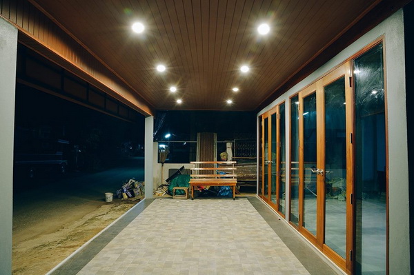 แสงสว่างภายในบ้าน แสงสว่างภายนอกบ้าน