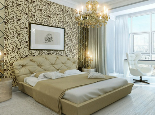 แต่งวอลเปเปอร์ในห้องนอน