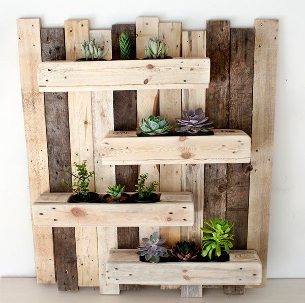 ของแต่งสวนจากพาเลทไม้